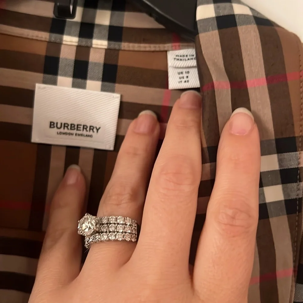 Burberry Tan and Black Plaid Dress - Picture 5 of 6